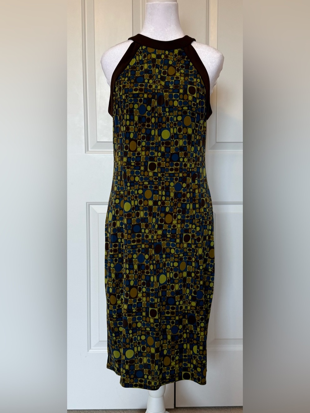 Geometric Print Dress